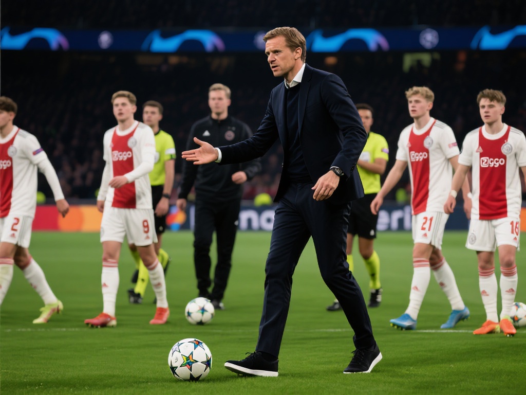 当时，滕哈赫面对巨大压力。外界质疑这样一