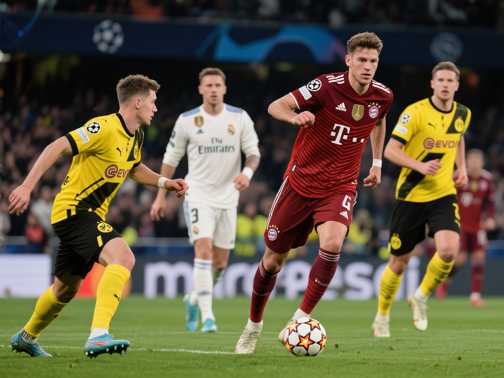 皇马VS拜仁：拜仁，多特欧冠决战邀约，你是否准备接招？