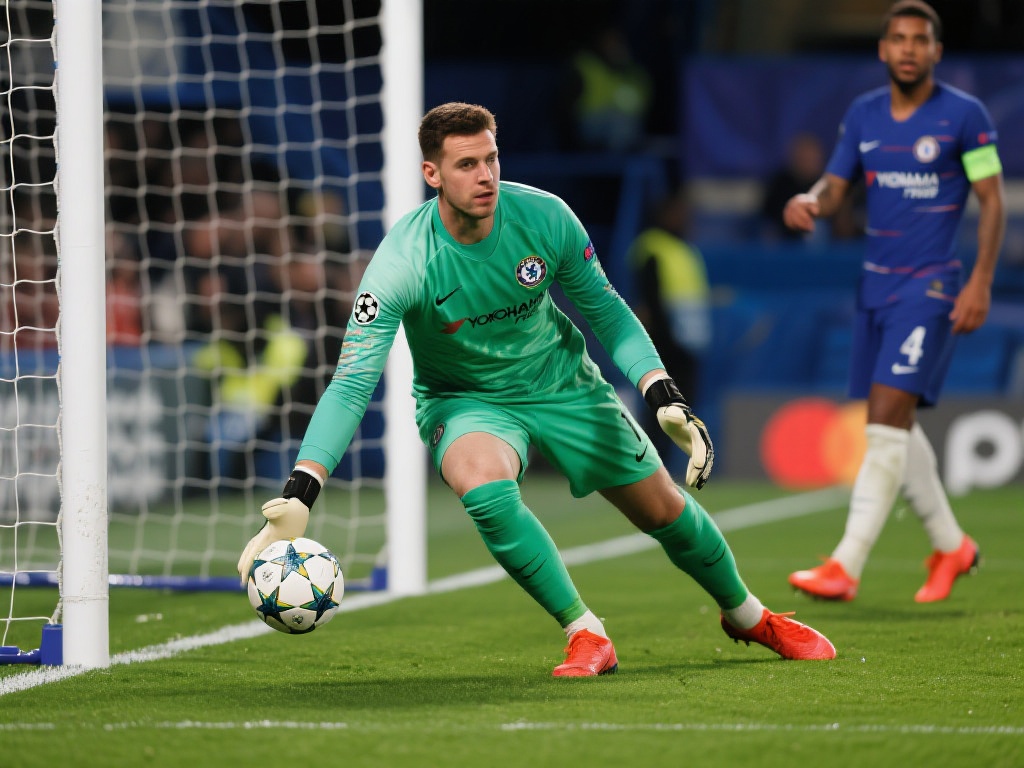 切尔西引入新门将,防线实力全面提升 近年来,切尔西在英超与欧洲赛场的表现让人